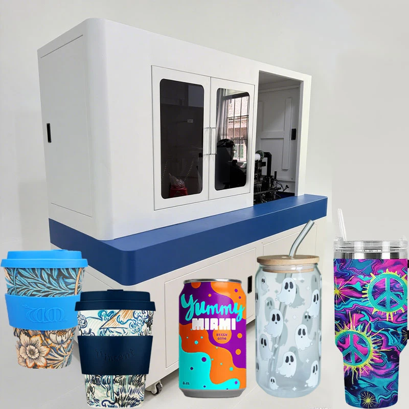 Cylindrical Inkjet UV Printers